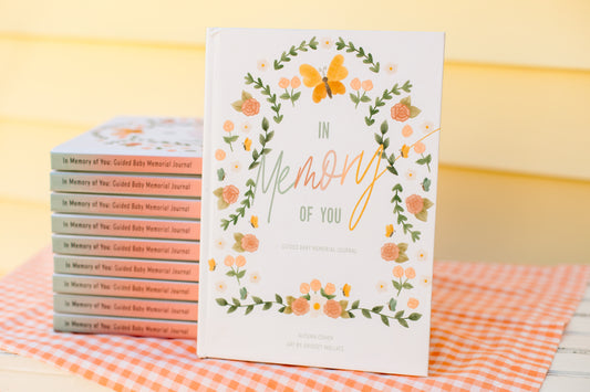 WHOLESALE In Memory of You: Guided Baby Memory Journal | 3 Book Minimum