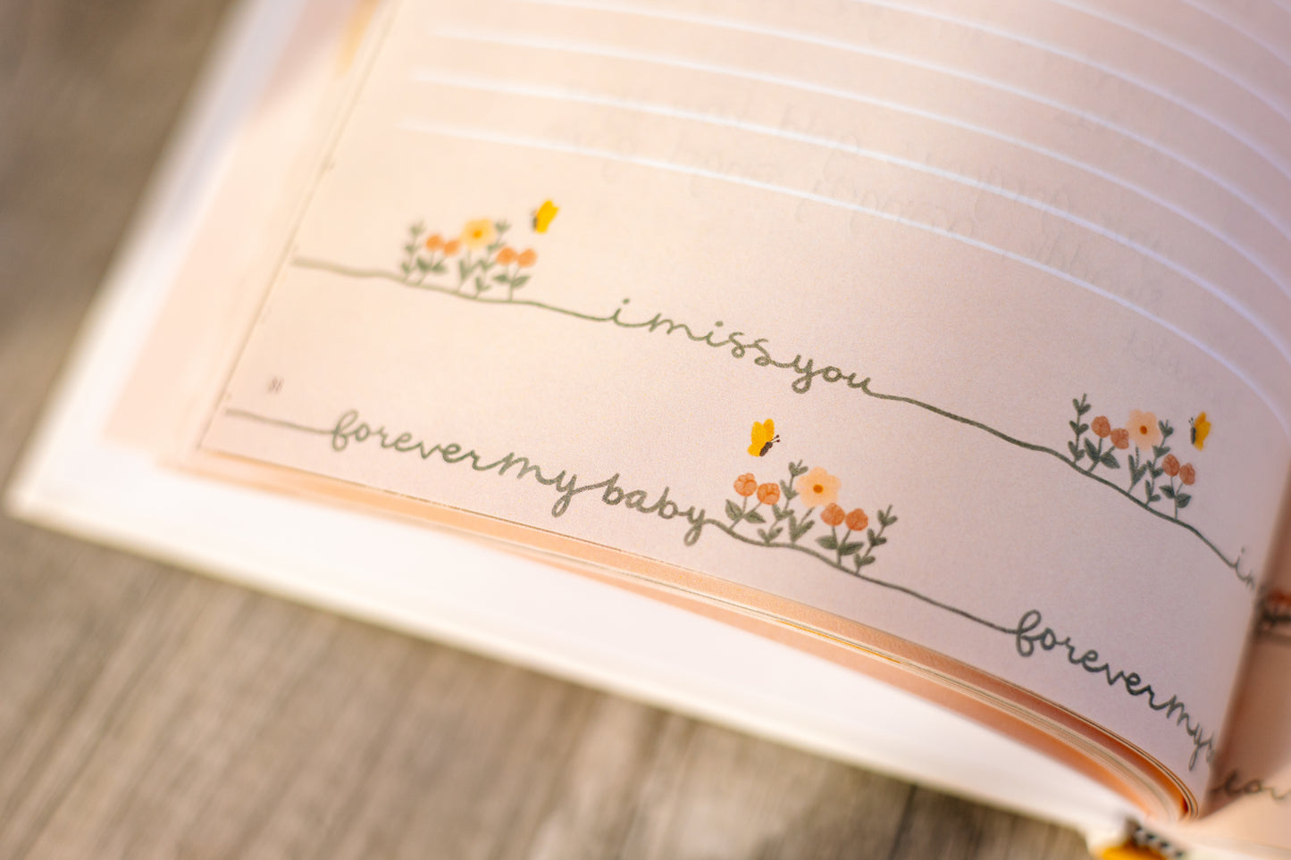 WHOLESALE In Memory of You: Guided Baby Memory Journal | 3 Book Minimum