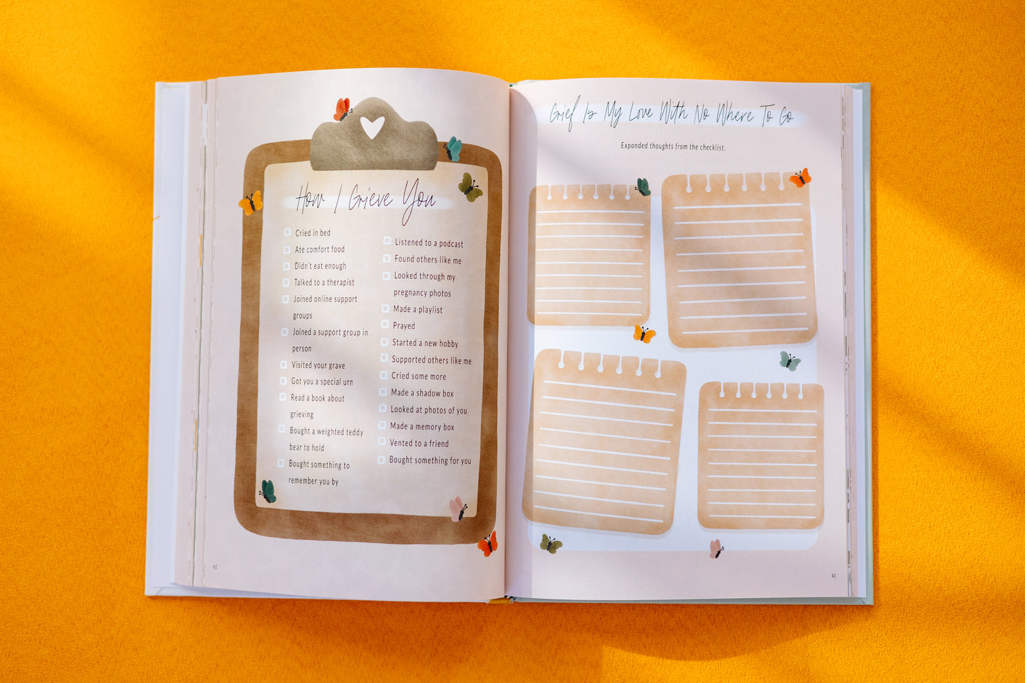 In Memory of You: Guided Baby Memory Journal