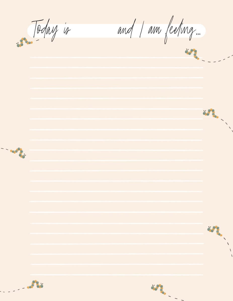 Journaling Pages - Free Baby Loss Printables - In Memory Of You, LLC