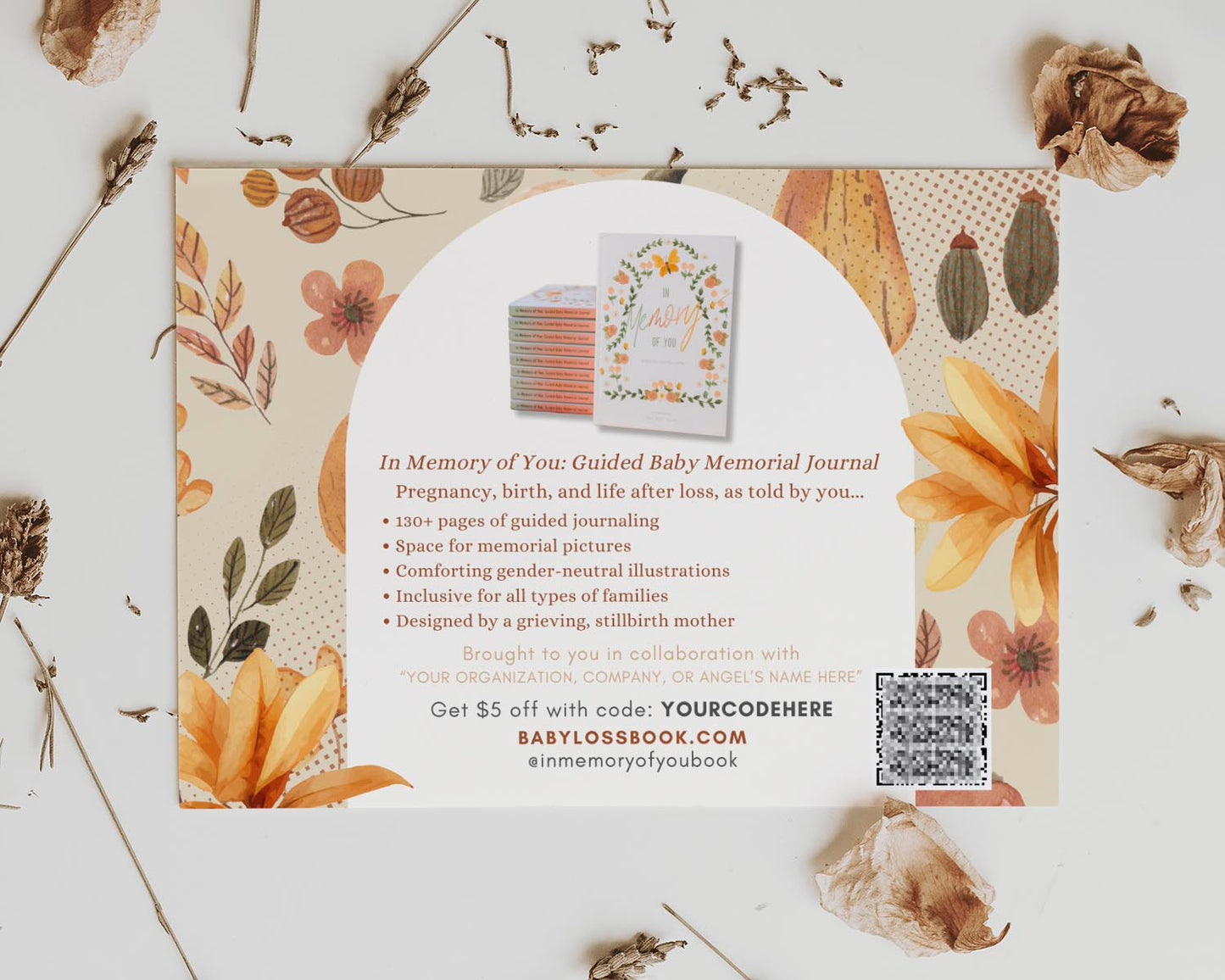 In Memory of You Journal - Fall 2024 Coupon flyers for your organization